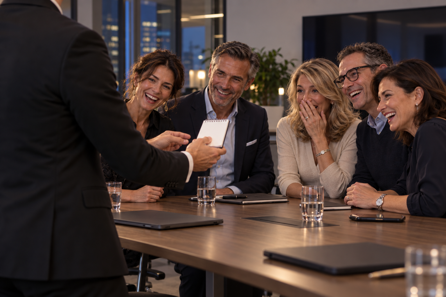 Une expérience de mentalisme partagée en entreprise